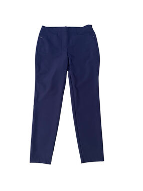 RLX Ralph Lauren Golf Pants Size 12 Navy Stretch High Rise Slim Performance